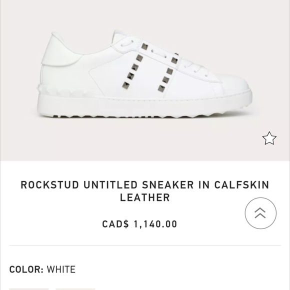 Valentino Rockstud Untitled Sneakers - Picture 3 of 13